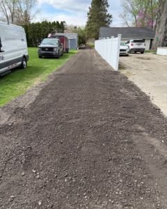 Driveway and alley maintenance done by Tanner's Commercial Lawncare Services